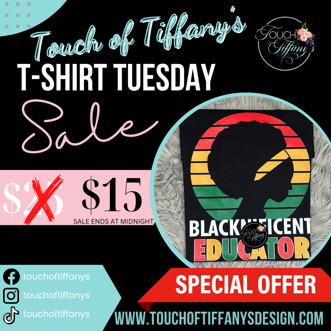 T-Shirt Tuesday: Blacknificent Educator Edition