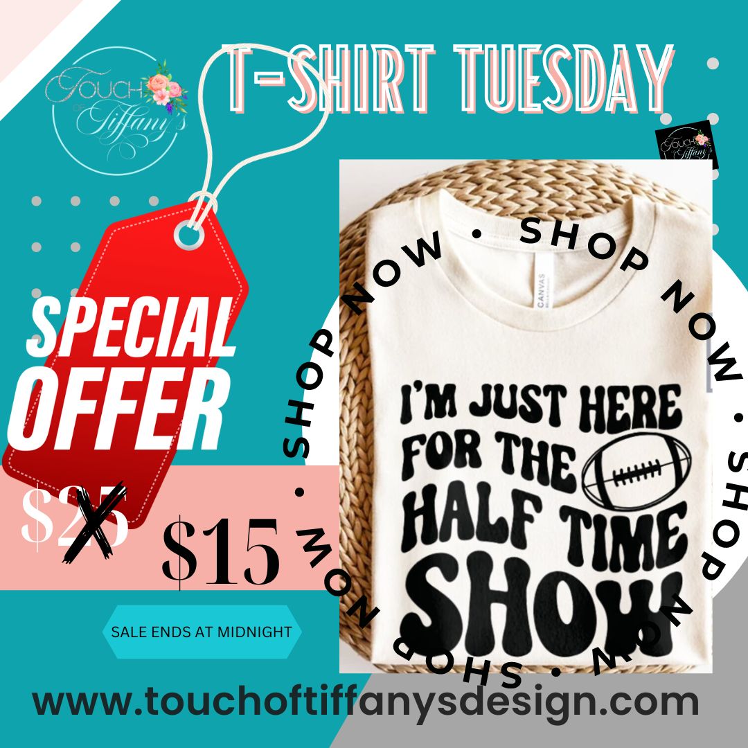 I'm Just Here for the Half Time Show