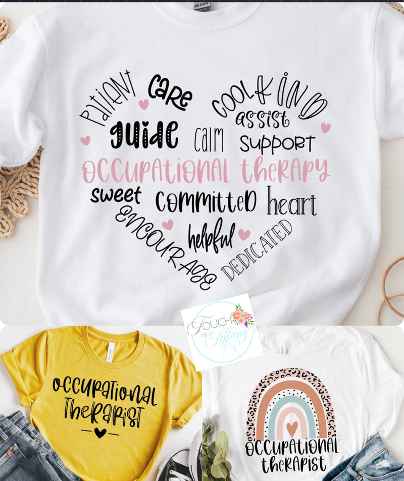 Occupational Therapist T-Shirt Bundle