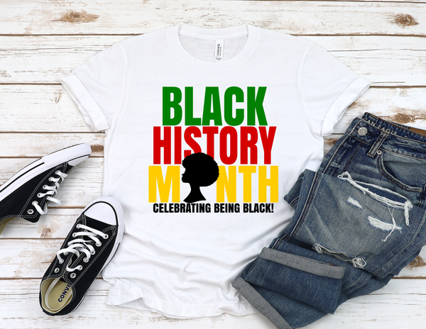 Black History Month Celebrating Being Black!