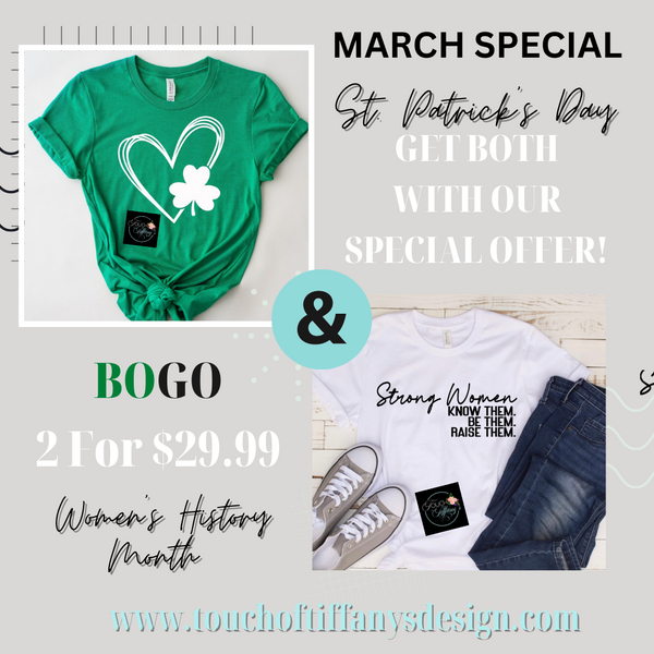 March Special: BOGO