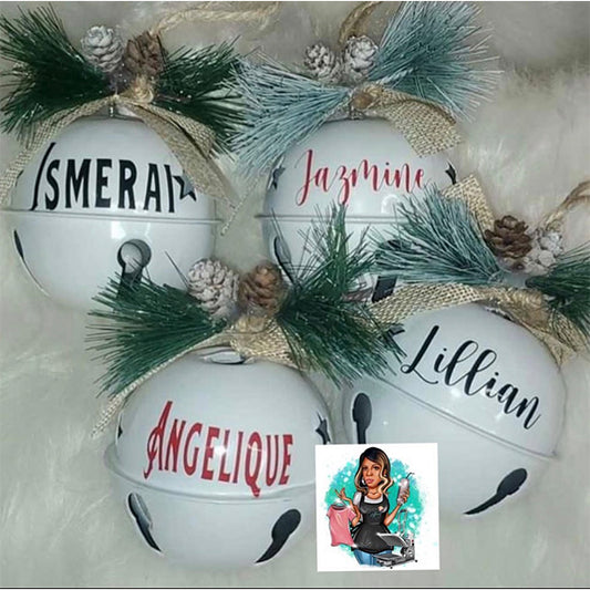 Name Circle Ornament