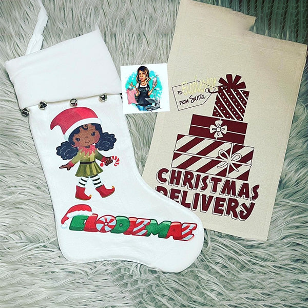 Girl Boy Personalized Stocking