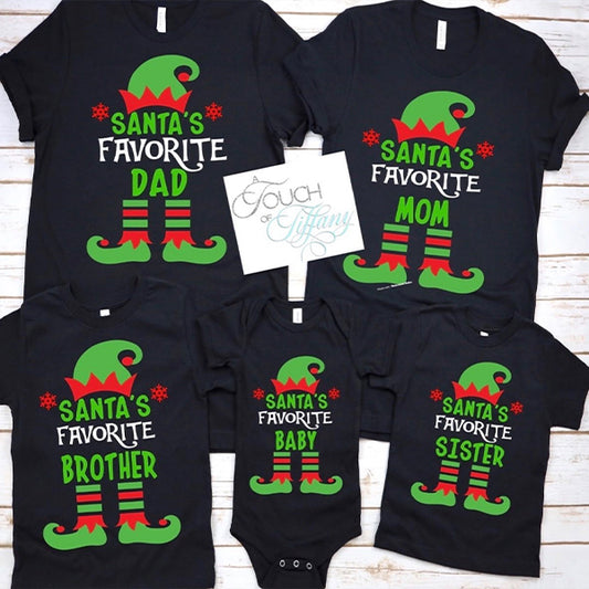 Santa's Favorite Family Edition T-shirt