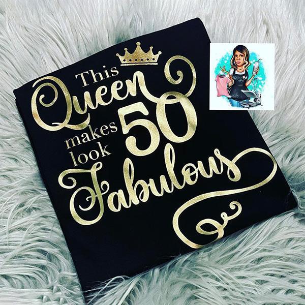 The Queen Makes Bday Edition T-shirt